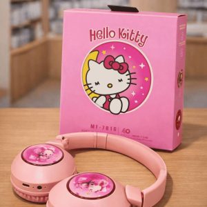 Hello Kitty Wireless Headphones Pink Edition