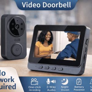 Smart Video Doorbell Camera System